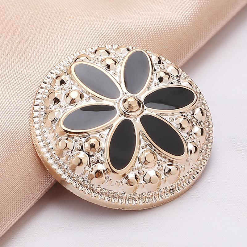 10 Pieces of Circular Plastic Buttons Women's Clothing Decoration Accessories Hand Sewn Buttons