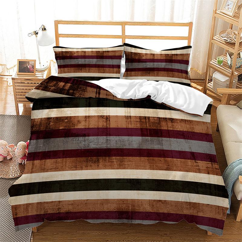 Geometric Duvet Cover Abstract Marble Bedding Set Microfiber Vintage Exotic Floral Pattern Comforter Cover Twin King Single Size