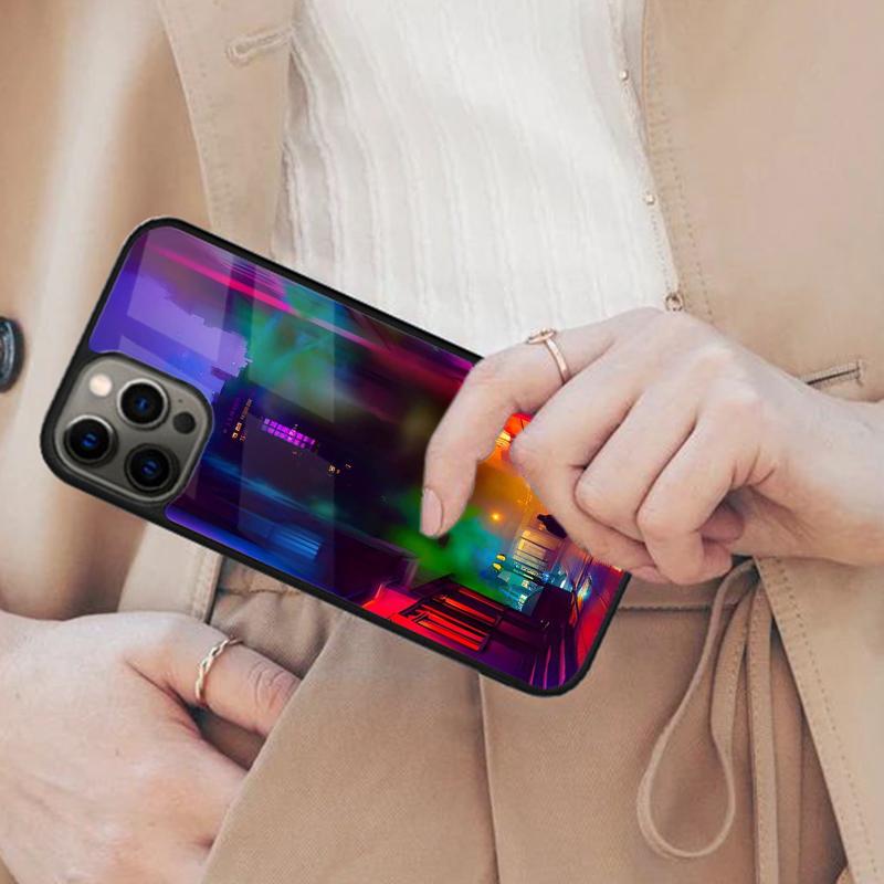 City Pop Art At Night Magnetic Phone Case For APPLE iPhone 17 Air 16 14 13 12 Pro Max 15 Plus Wireless Charge With MagSafe Cover