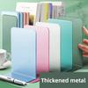 2Pcs Set Transparent Acrylic Book Holders Candy Color Book Organizer  Student Organizers