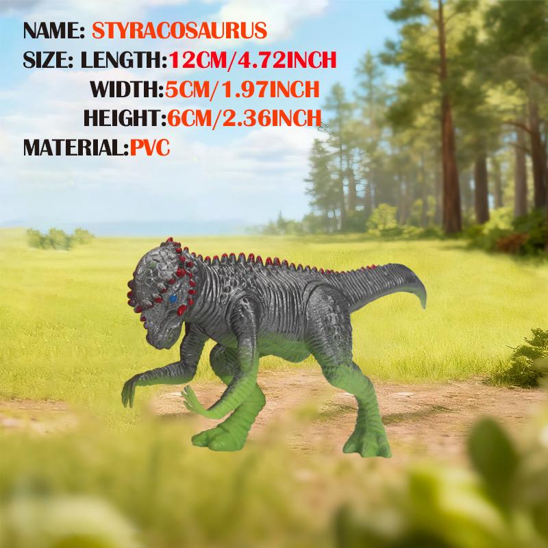 Jurassic Dinosaur Animals Model Action Model Tyrannosaurus Rex Pterosaur Triceratops Collection Educational Kid Toy Boy Present