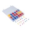 1200 Pcs Electrical Terminals Kit Quick Disconnect Insulated Wire Electrical Connectors for Automoti
