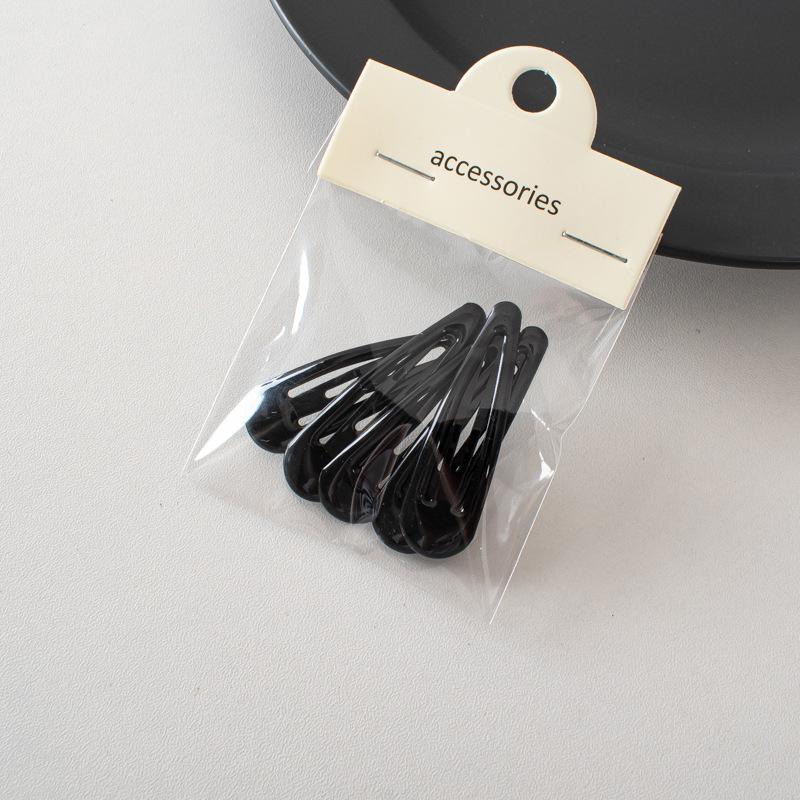 Korean Small BB Hairpins 5pcs/set Waterdrop Shape Hair Clips Sweet Colorful Hair Clips Barrettes For Girls DIY Hair Accessories