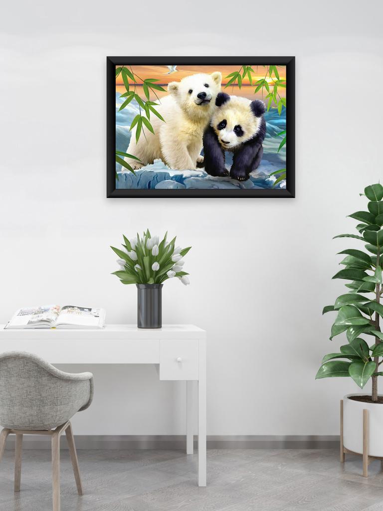 DIY Bär 5D Diamant Malerei Vollrundbohrer Tier Diamant Stickerei Kreuzstich Kits Mosaik Harz Wohnkultur Wand Kunst Geschenk