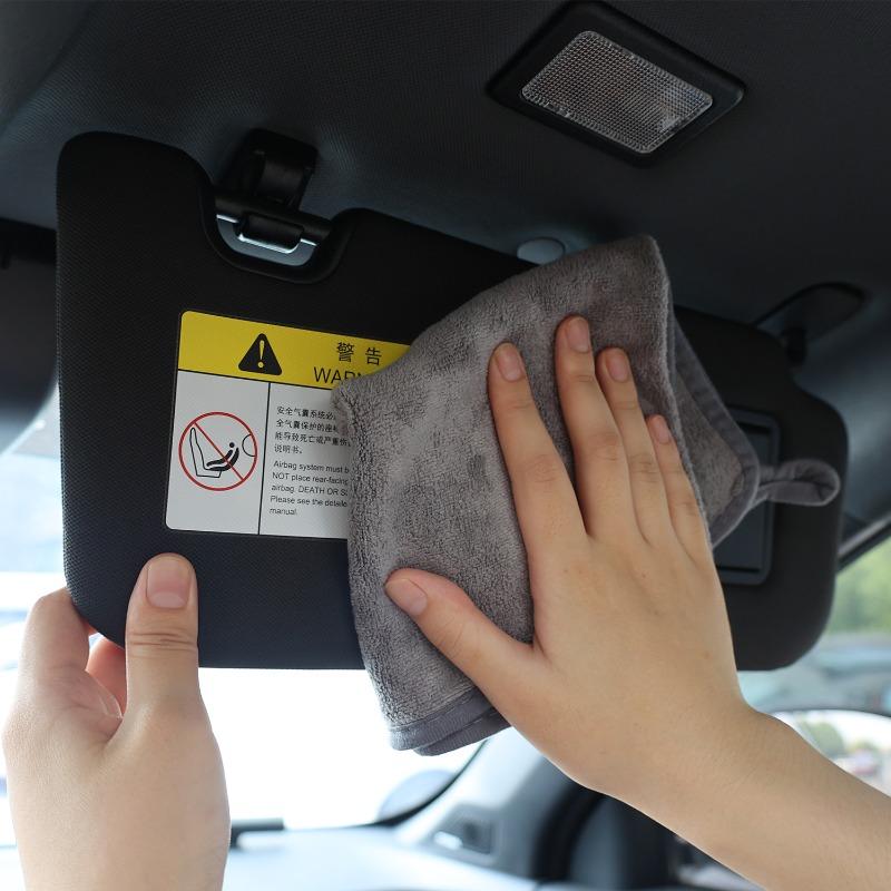 Microfiber Cleaning Towel Cloths Reusable Cleaning Towels Absorbent for Car Window Thicken Microfiber Cleaning Cloths Lint Free
