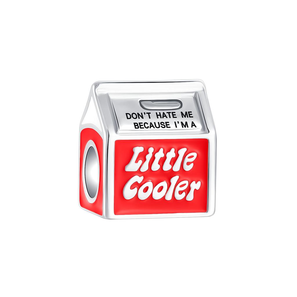 New Original Copper Red Charms Red Bird Heart Mushroom Beads Pendants Fit Bracelet Necklace Diy Jewelry Gift