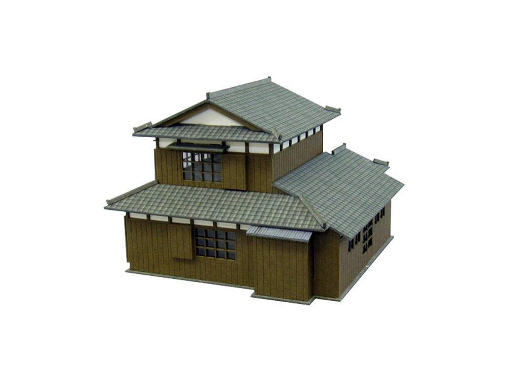 Sankei Nostalgic Diorama Series House B Paper Craft 1/150