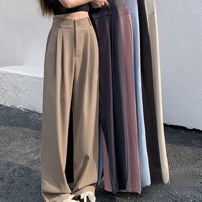 Zwarte elastische taille slim-legging zomerbroek voor dames met wijde pijpen