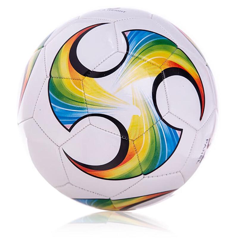 Xurin Colorful Cyclone Adult/Youth Competition Soccer Ball (2-Pack)