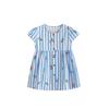 Girls Summer Princess Dress Round Neck Short Sleeve Toddler Dress