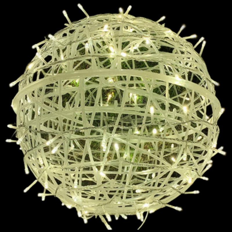 LED Rattan Ball String Lights