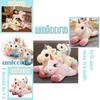 Magical Unicorn Stuffed Animal Plush Doll Toy Ideal For Birthday Gifts For Kids
