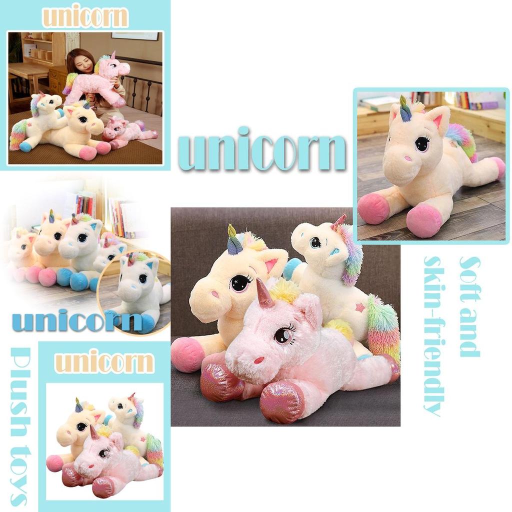 Magical Unicorn Stuffed Animal Plush Doll Toy Ideal For Birthday Gifts For Kids