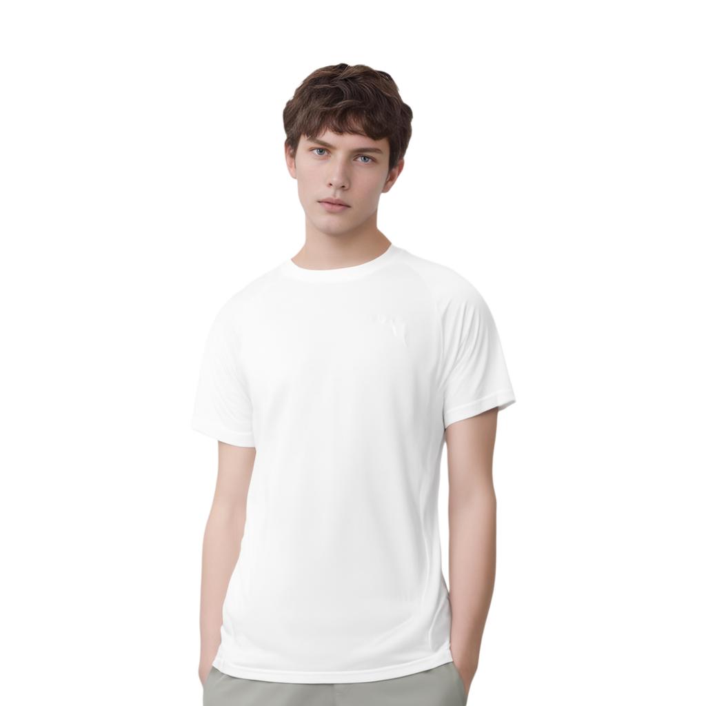 PUMA T Shirts Men's White 02 Crew Neck Moderate 690664-02