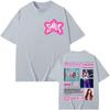 Emilia Merne MP3 Album Tour Graphic T Shirt Men Women Clothing Fashion Y2k Oversized T-shirt Summer Casual Short Sleeve T-shirts