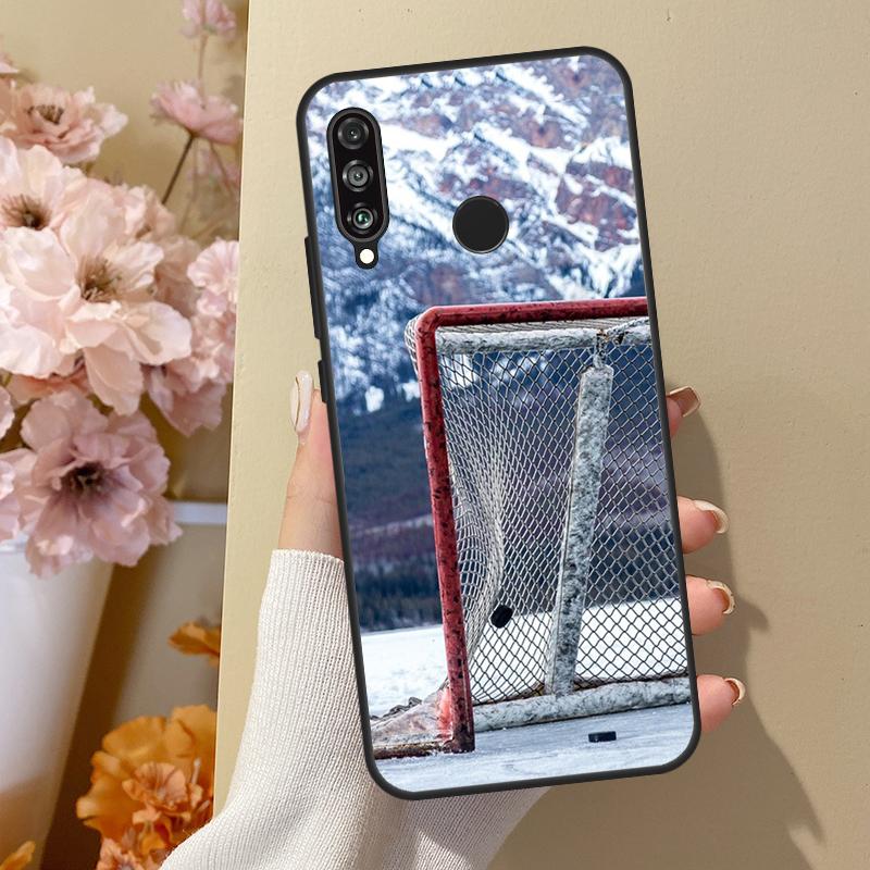 Ice Hockey Rink Sport For Huawei Nova 10 SE 9 3i 7i 8i 11i 12i Y73 Y90 Y70 Y72 Y61 Y91 P60 Pro P40 P30 Lite Case