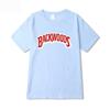 Hot-Selling Backwoods Letter Print Short-Sleeved Men'S And Women'S T-Shirts Wish Explosion