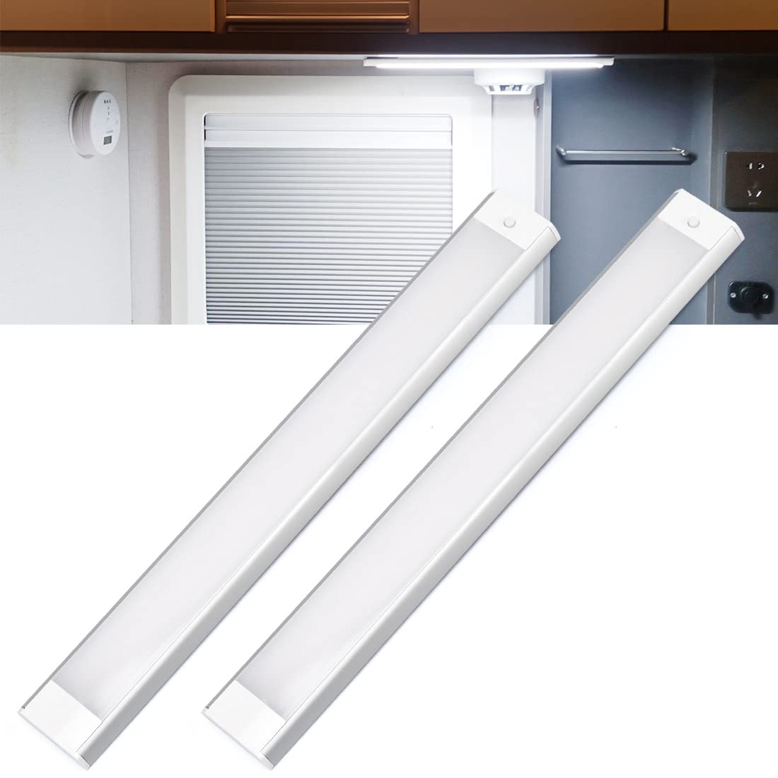 

Салонный светильник, Светодиодное освещение автомобиля, Внутренний свет, Светодиодный светильник 12 В, 12 В постоянного тока Length 30cm x Width белый