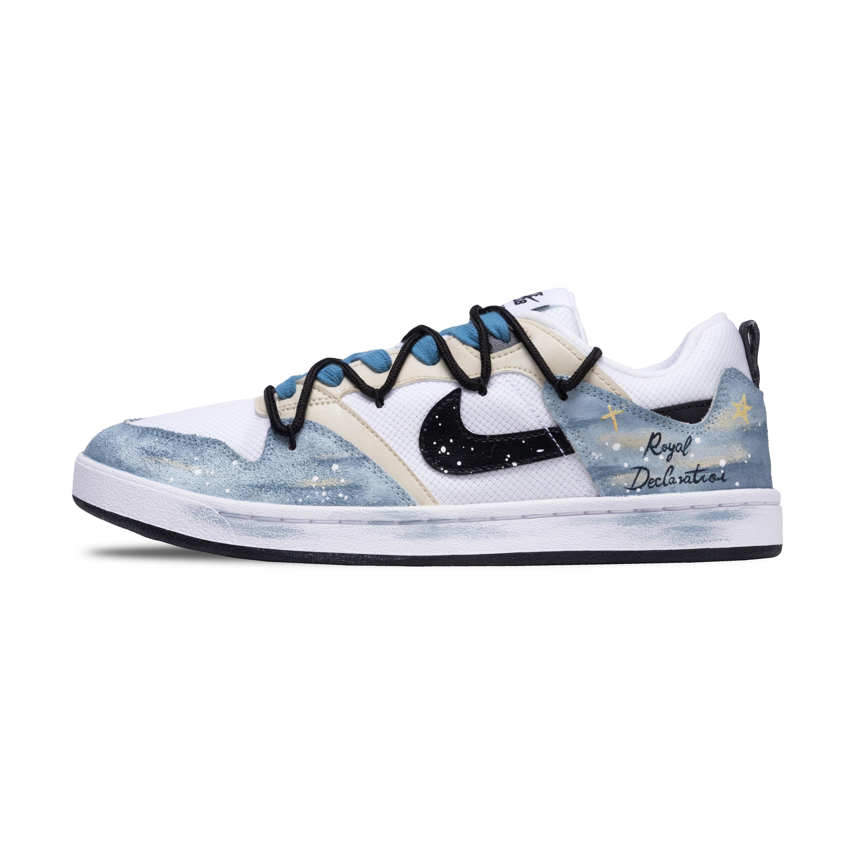 

Nike SB Alleyoop Skateboard Shoes Men s Low top White CJ0882-100(Team692-) 40