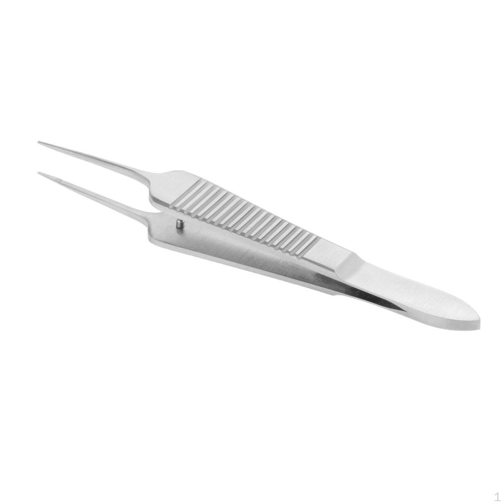 Micro Multi-Purpose Safety Use Professional Pointed Portable Short Tweezers Makeup Tool for Facial