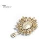 Kunstkristall-Brosche, glänzende Strass-Inlay-Brosche, Damen-Trend, eleganter Party-Schmuck, Accessoire, Hochzeitstag, Geschenk