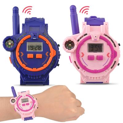 Dziecięcy zegarek Walkie Talkie Walkie Talkie dla dzieci 2 sztuki Dwukierunkowy Walkie-Talkie dla chłopców i dziewcząt Akumulatorowy Walkie-Talkie z