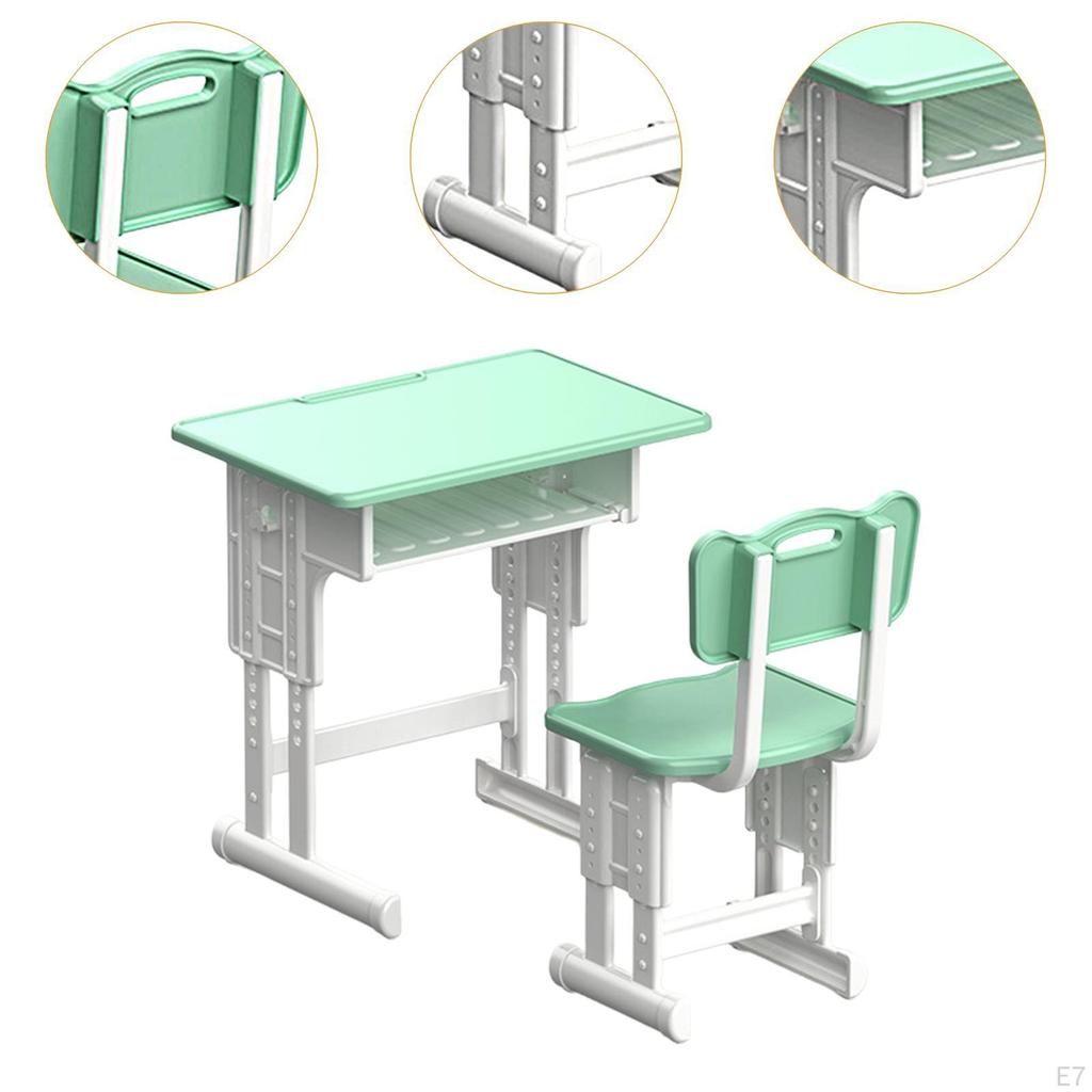 And Chair Set for Dollhouse, 1:12 Scale Decorative Model