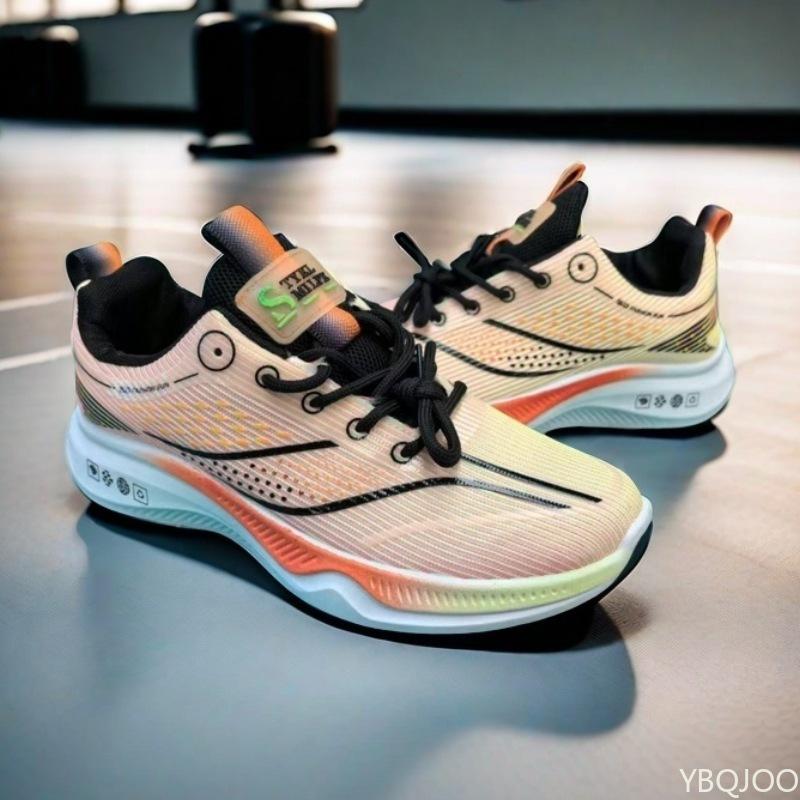 

Fashion Men s Running Shoes Lightweight Designer Mesh Sports Lace Up Outdoor Breathable Mesh Vulcanized Shoes Zapatillas De Deporte 44