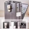 JOURHEY SHI Multifunctional Front-Opening Luggage with USB & Cup Holder