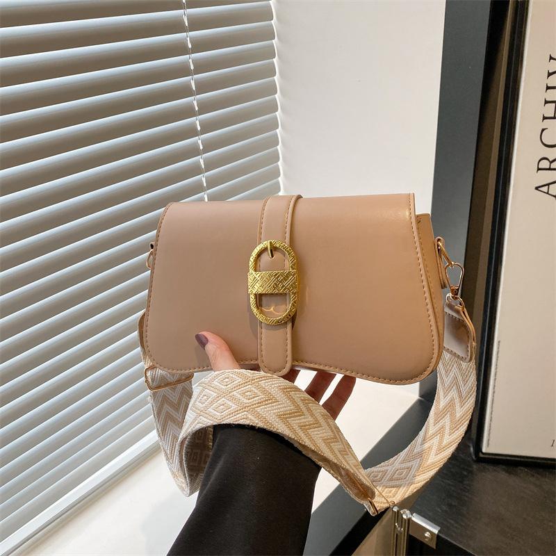 

Новая стильная простая повседневная однотонная сумка-мессенджер с широким плечевым ремнем, удобная для ношения на плече, универсальная, для ежедневных поездок на работу, ретро женская сумка хаки