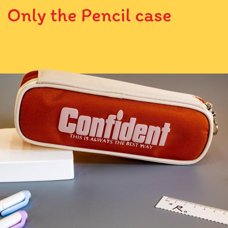 Polyester Student Pencil Case With Large Capacity For School And Travel Use