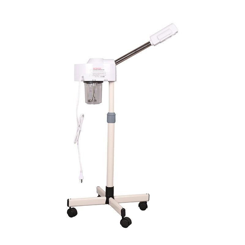 Single Tube Hot Spray Hydration Mist Sprayer Beauty Salon Hot Facial Steamer Multi-function Spray Machine Magnifying Glass
