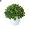 Artificial Bonsai Plants Small Tree Grass Plants Pot Tabletop Landscape Simulated Plant Bonsai Ornament Fake Plant Decoration