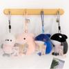 Orca Dolphin Bag Pendant Stuffed Animals Seal Key Chain Stuffed Keyring Plush Keychain  Gifts