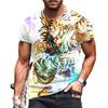 Vegeta Dragon Ball Z Goku Men's T Shirt Trend Streetwear Cool Harajuku GYM Oversized 110-6XL O-collar Short Sleeved Anime Saiyan
