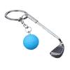 Backpack Keyring Ornament Golf Ball Key Chain Pendant Keychain Decorative Accessories Car Key Pendant Gift for Friend