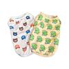 Cat spring and summer new vest dog clothes cat small medium and large dog teddy than bear French fight pet products breathable