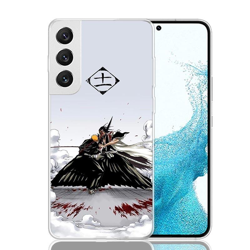 Zaraki Kenpachi Bleach Phone Case For Samsung Galaxy S26 S25 Edge S24 S23 FE S22 Ultra S21 Plus S20 + Fundas Cover Coque Galaxy