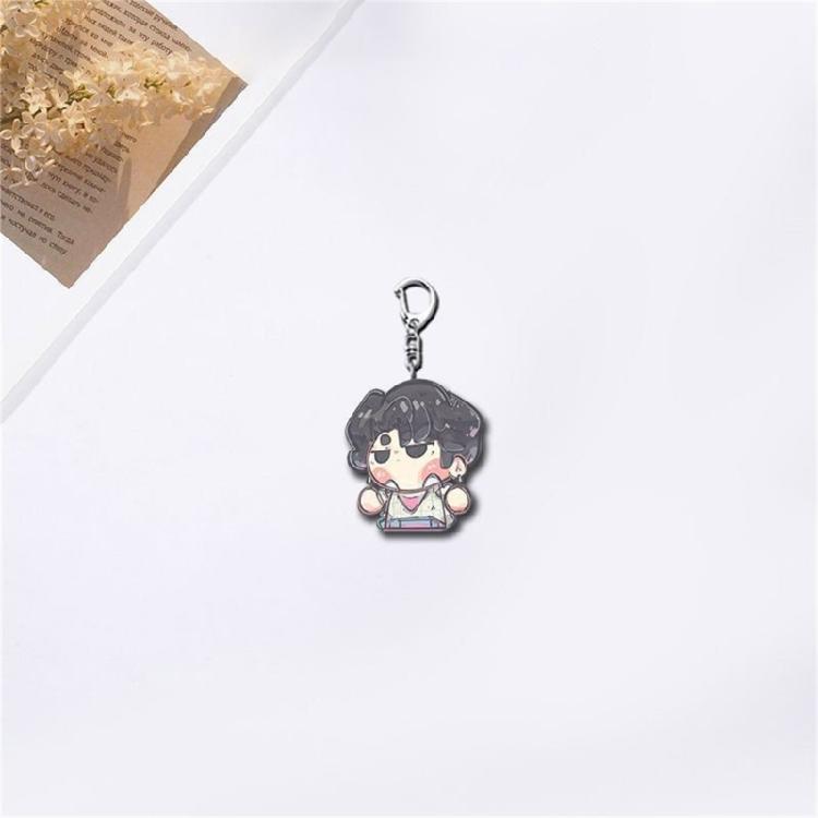 Aesthetic Keychains Purse Handbag Backpacks Bag Pendant Charm Music Idol Keychains Charm Car Keyring for Women Girls