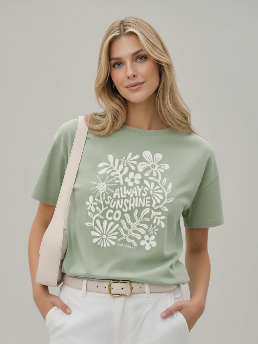 Cat Pilot T‑shirt S