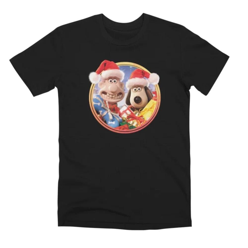 Wallace And Gromit Christmas TShirt S