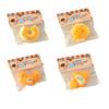 Stress Relief Croissant Squeeze Toy Waffle Donut Cheese Bread Sensory Toy Simulated Food Pinch Fidget Toy Decompression Tools