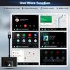 Wireless Carplay Android Auto Adapter,2024 Upgrade Plug & Play Dongle, Converts Wired CarPlay to Wireless,Works with All Original Wired CarPlay Cars