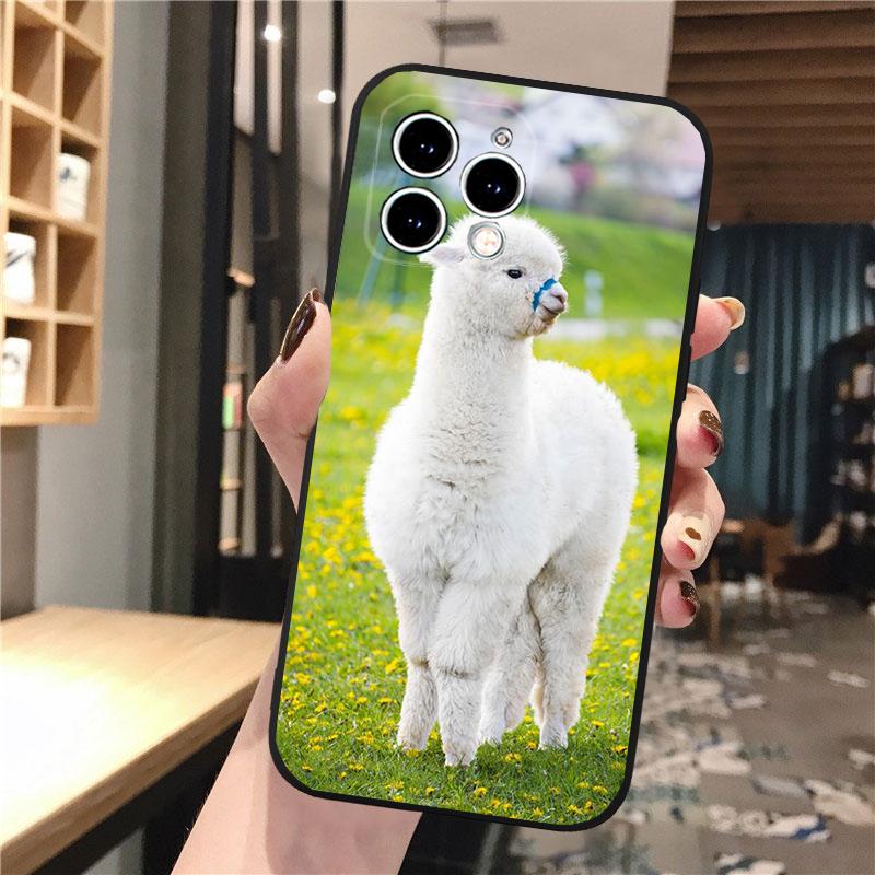 Alpaca Llamas Phone Case For iphone 17 Pro Max Air 16 15 14 13 Pro Max 15 16 Pro 15Plus
