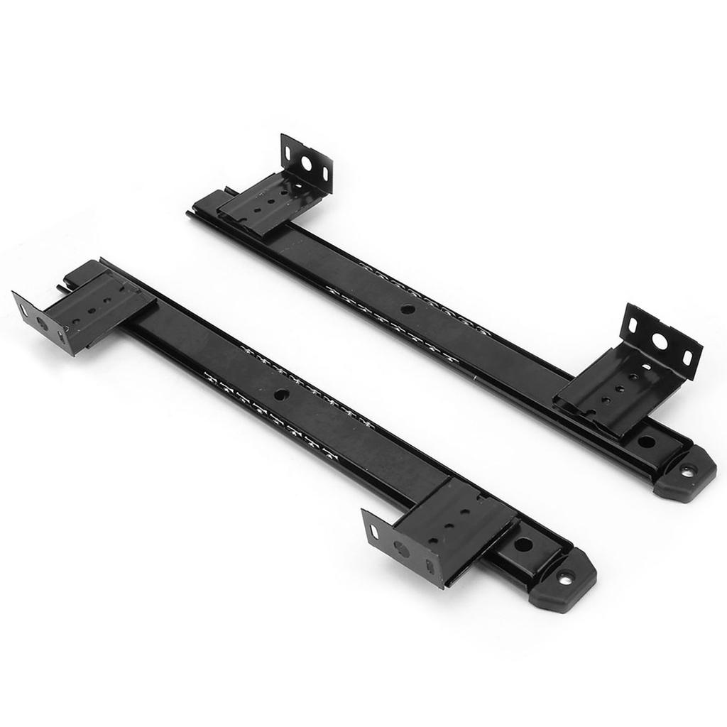 2Pcs Thickened Cold Rolled Steel Computer Desk Keyboard Slide Rail Bracket