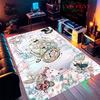 Alice Wonderland Glow Carpet Rug for Living Room Bedroom Home Sofa Decoration,Kids play Nonslip Floor Mat