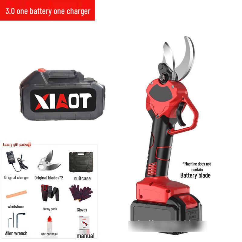 Cordless Electric Pruning Shears CN plug (adapter included)