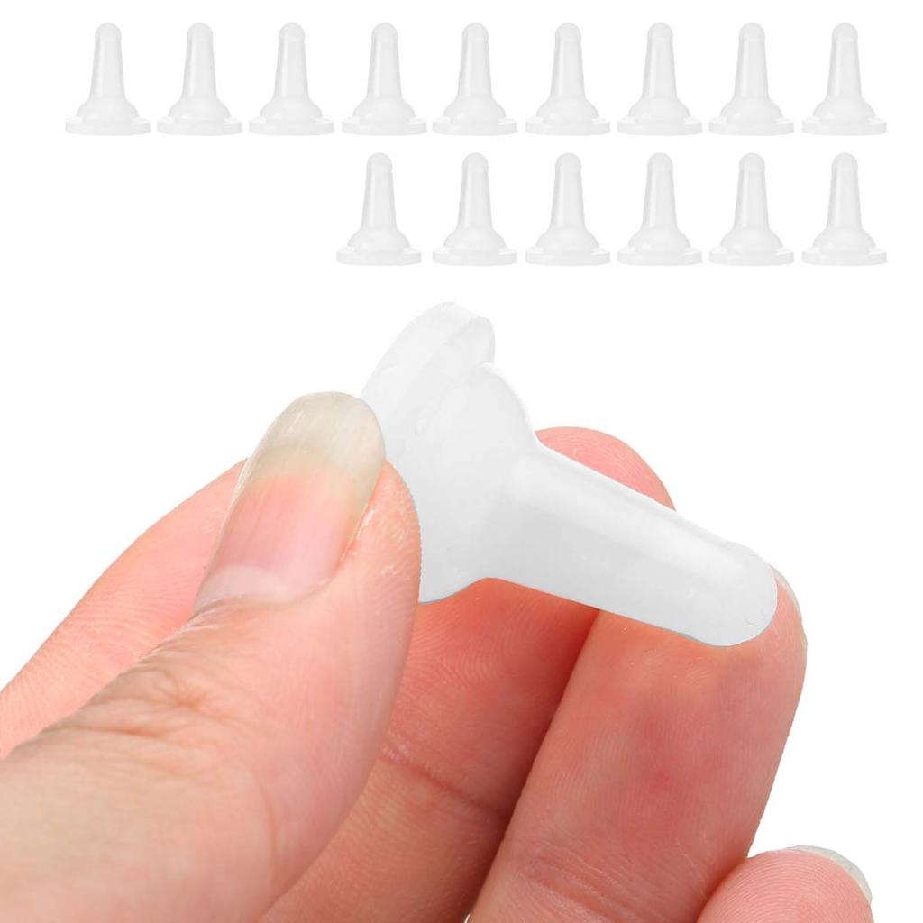 15Pcs Pet Cat Dog Silicone Safety Soft Nurse FeedingBottle Feeder Nipple Accessory