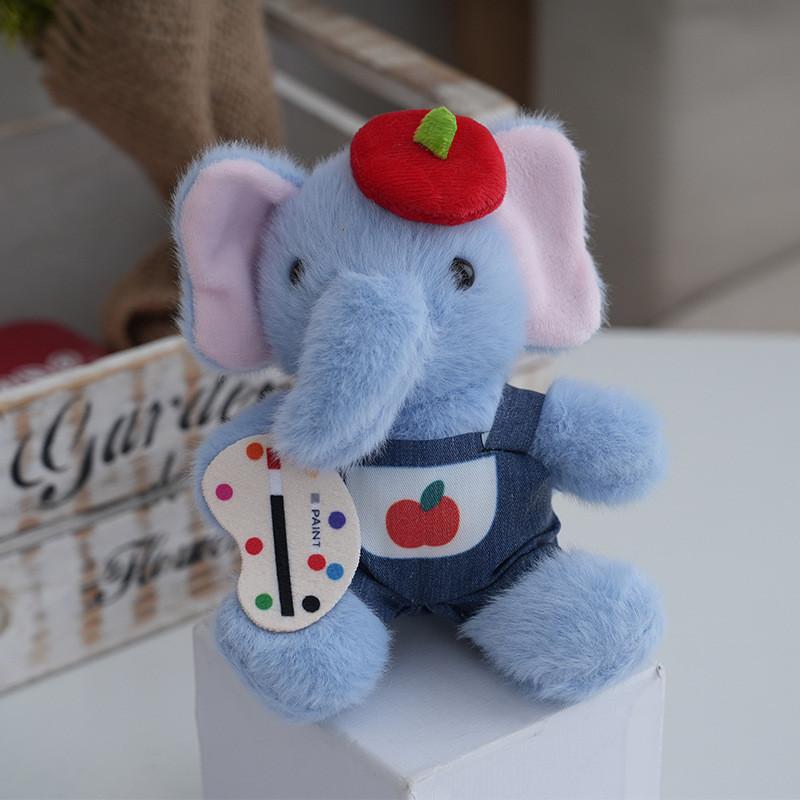 Elephant Stuffed Animal Plush Key Chain Multiple Style Children Birthday Gift