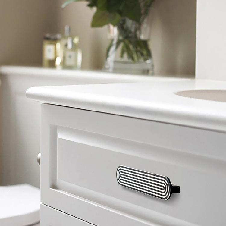 Strong Aluminum Pull Handles Simple Styles Design Cupboard Handle for Drawers & Cabinets No Tool Required for Installation